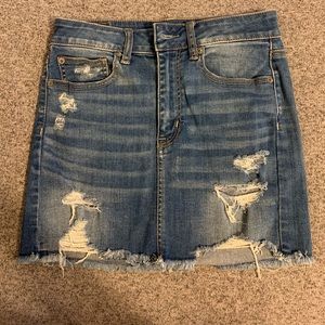 American Eagle jean skirt
